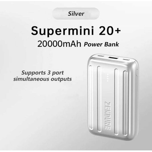 SuperMini 20+ External Battery with USB-C Power Delivery – Ultra-Compact Credit Card