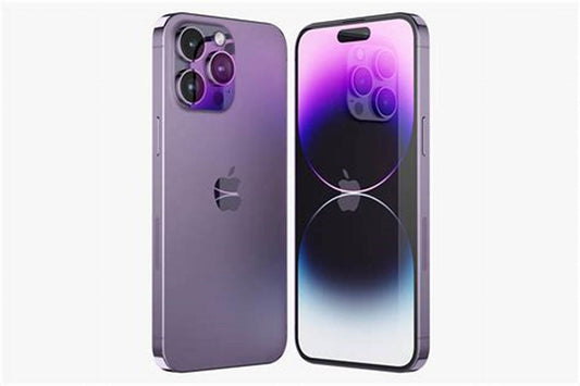 Buy Apple iPhone 14 Pro Max 256GB Purple – Front & Back View