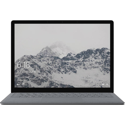 Microsoft Surface Laptop Intel Core i5 7th Gen 8GB RAM 256GB SSD Win 10 Platinum – Renewed
