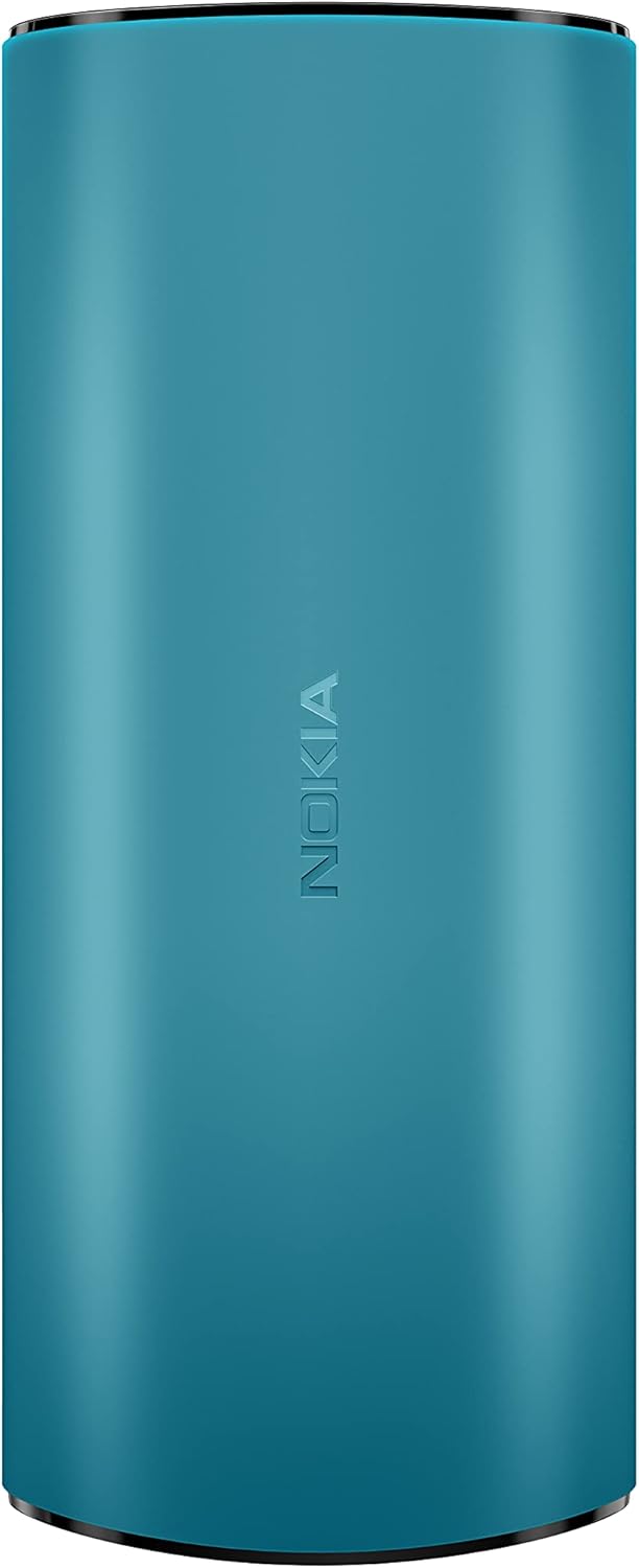 Nokia 105 4G Feature Phone With Long-Lasting Battery, Classic Quality Design , Packed Features, Classic Games, Radio, Flashlight And Plenty Of Storage Space, Dual Sim, RAM 48 Mb, Rom 128 Mb - Blue