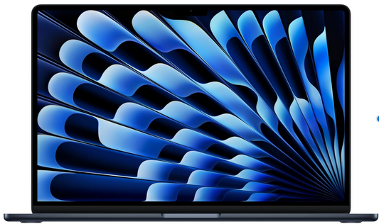 APPLE MACBOOK AIR M4 CHIP 512GB SSD 16GB RAM '15 INCHES-MIDNIGHT