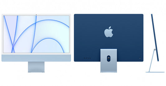 Apple iMac M1 in Blue – 8GB RAM, 256GB SSD, 7-core CPU