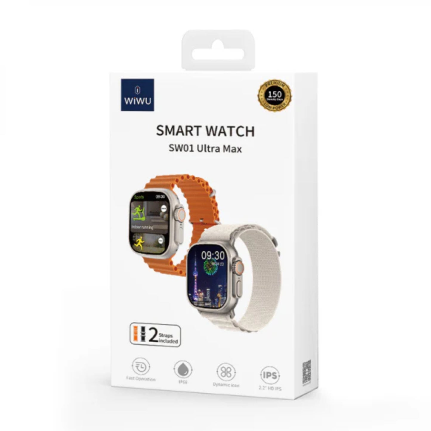 WIWU SW01 Ultra Max Smart Watch – Premium Ultra Style Smartwatch