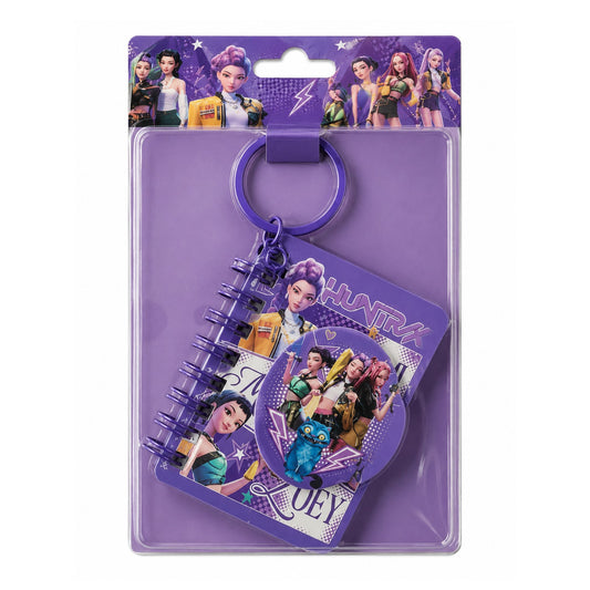 Cute Mini Notebook Keychain – Pocket Diary for Girls | Kawaii Kids Stationery Set