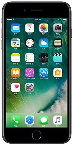 Buy Apple iPhone 7 Plus 32GB Black – Front View with Retina HD Display
