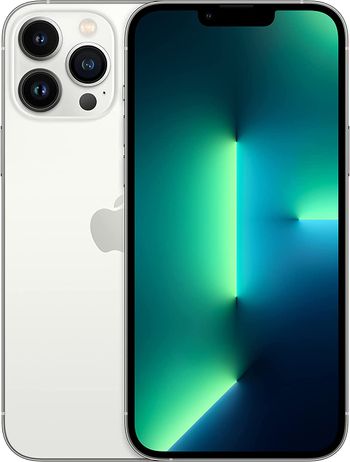 Buy Apple iPhone 13 Pro Max 128GB Silver - Front and Back View | Global iStores UAE