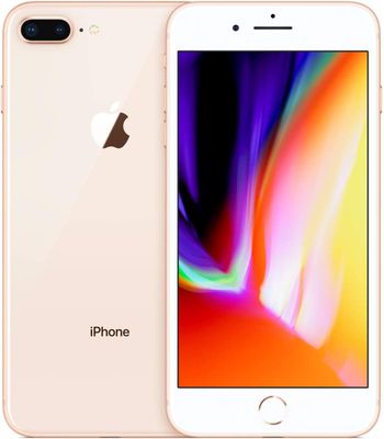 Buy Apple iPhone 8 Plus 64GB Gold – Front & Back View