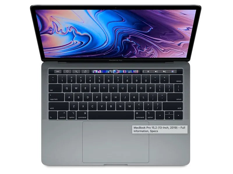 Apple MacBook Pro A2159 (2019) 13 Inch Core i5 8GB RAM 256 GB SSD - Silver