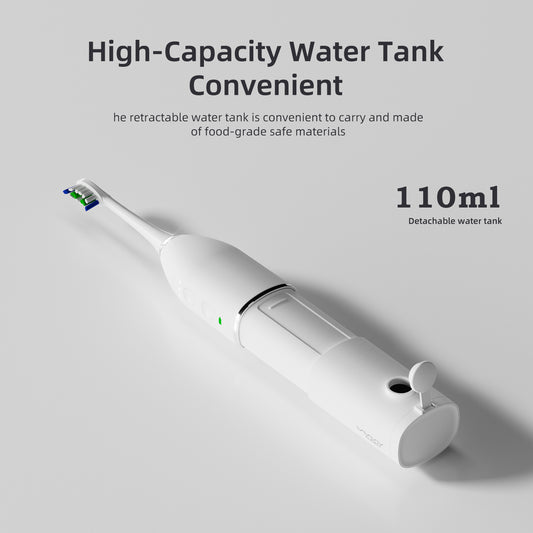 AQUA 2-IN-1 Portable Electronic Toothbrush (with Water Flosser)