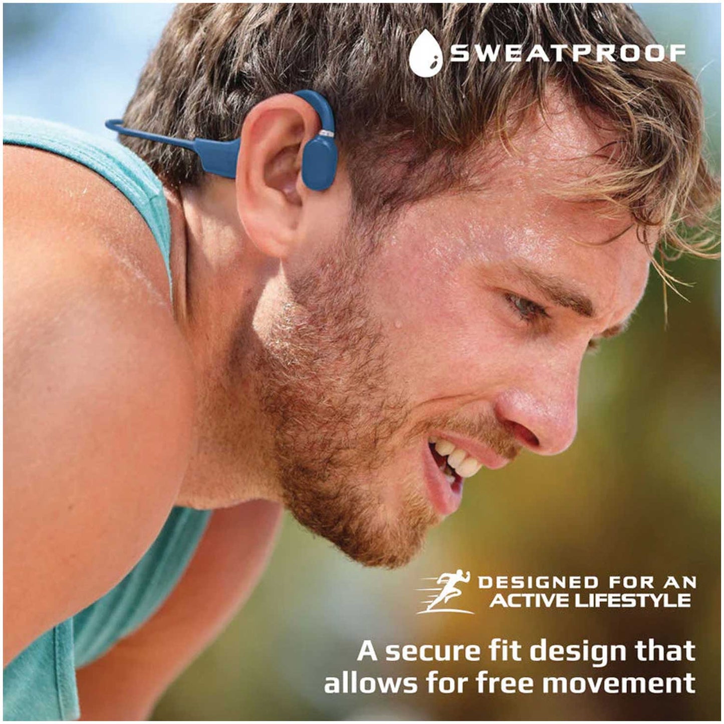 Promate Ripple Bone Conduction Endurance Wireless Headphone
