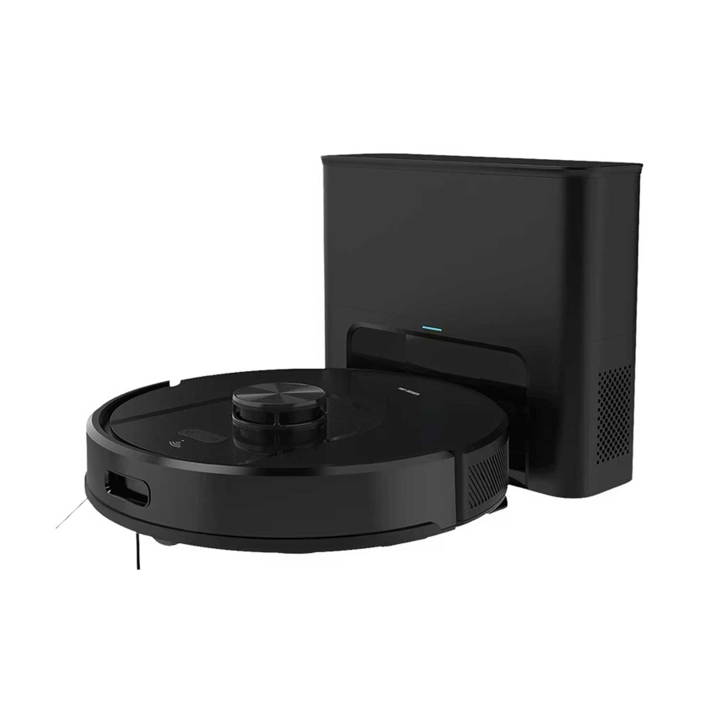 Green Lion Smart Robot Vacuum Pro with 4000Pa Suction Power, Sweeping & Mopping Functions, 140 Minutes Runtime, Auto-Recharge & Resume, Obstacle Detection - Black