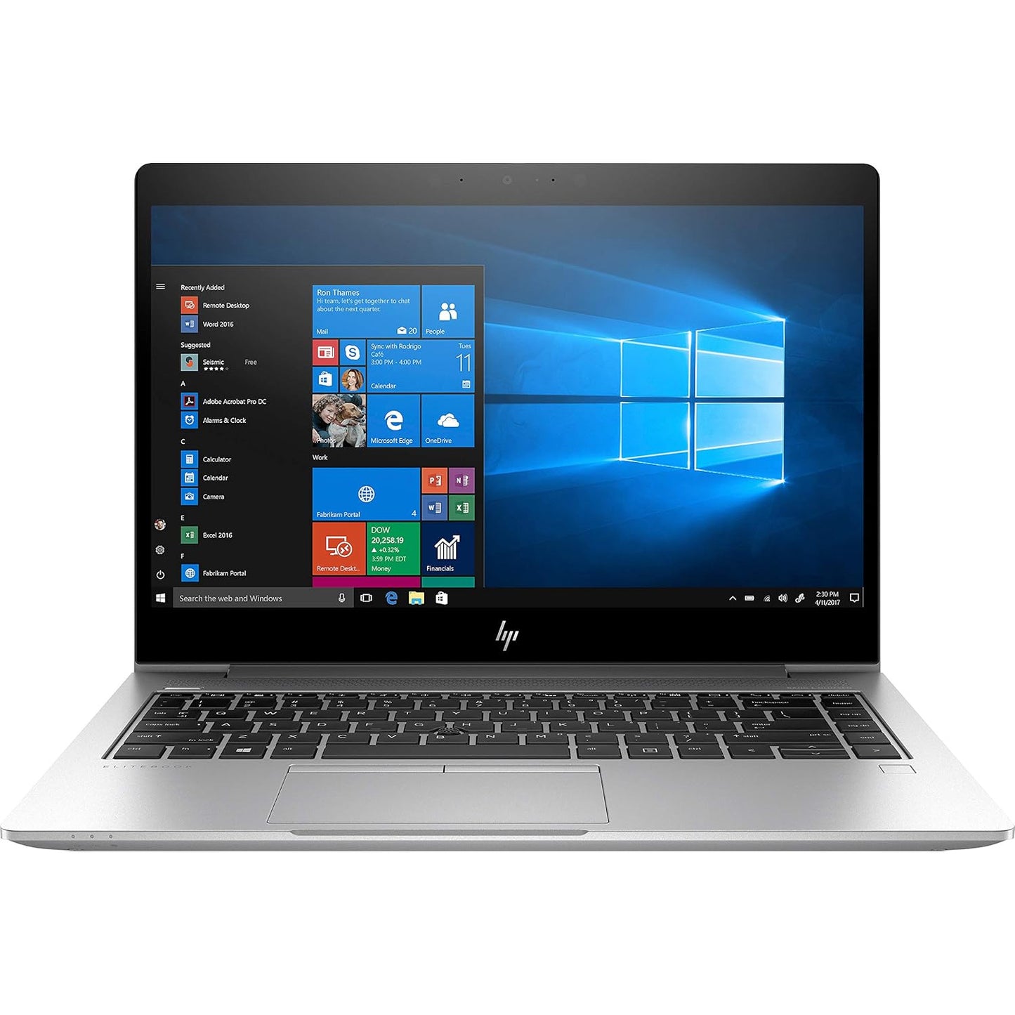 HP EliteBook 840 G6 Laptop Touch | 14" 1920x1080 FHD | Core i7-8665U - 512GB SSD Hard Drive - 16GB RAM | 4 cores @ 4.8 GHz Win 11 Pro Silve  | With One year warranty