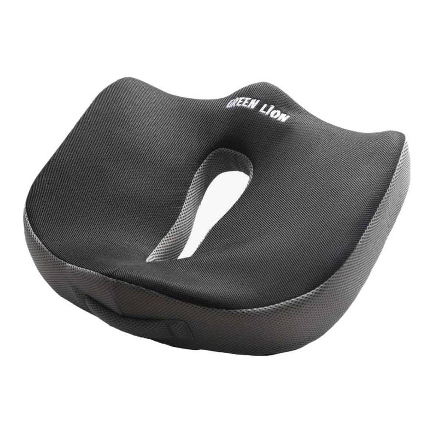 Green Lion Orthopedic Seat Cushion, Memory Foam Seat Cushion, Soft & Skin Friendly Fabric, For Lower Back Pain and Sciatica Tailbone Pain Relief, Fit for Office Chair, Car Seat, Wheelchair and more