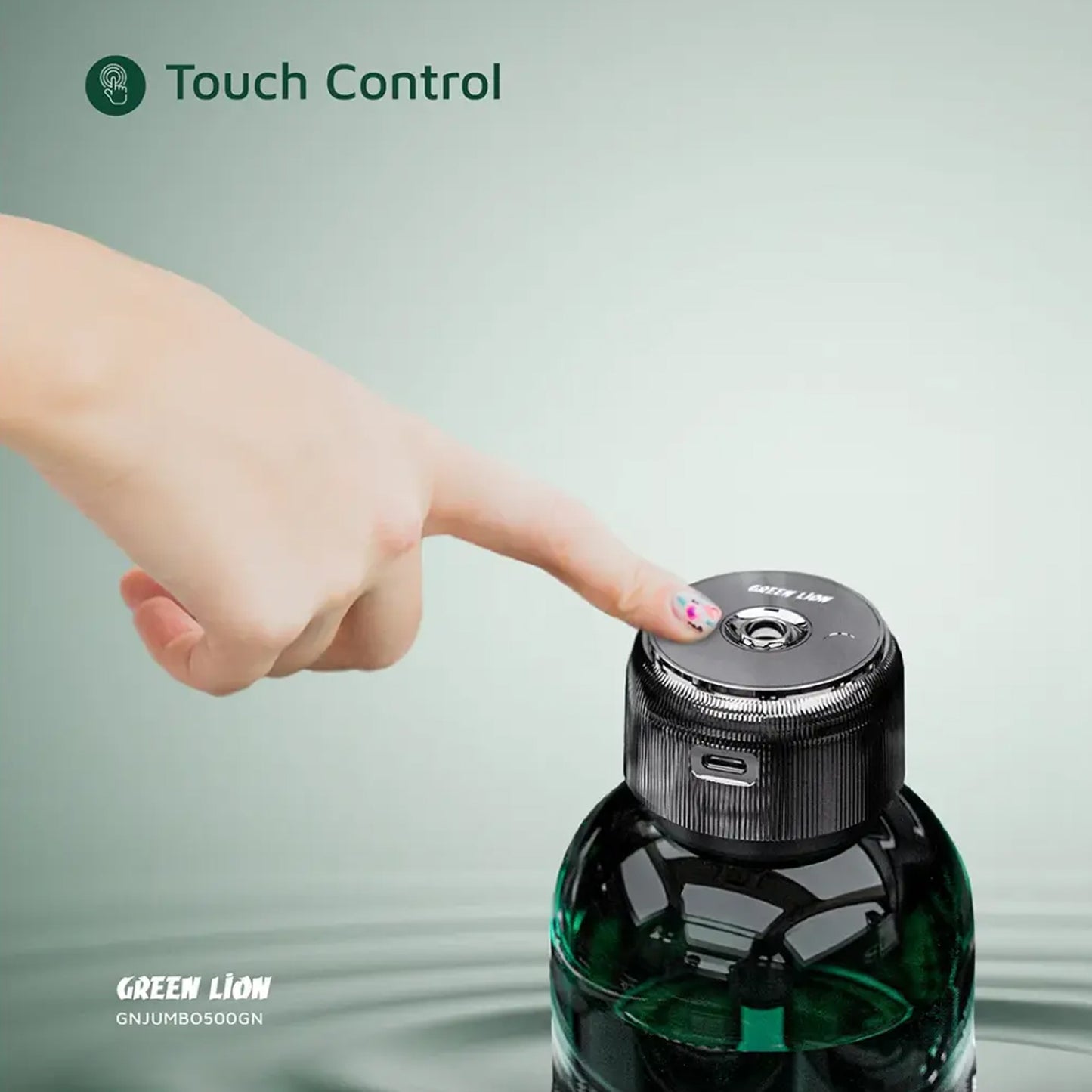 Green Lion Jumbo Fragrance Diffuser 500Ml - Green