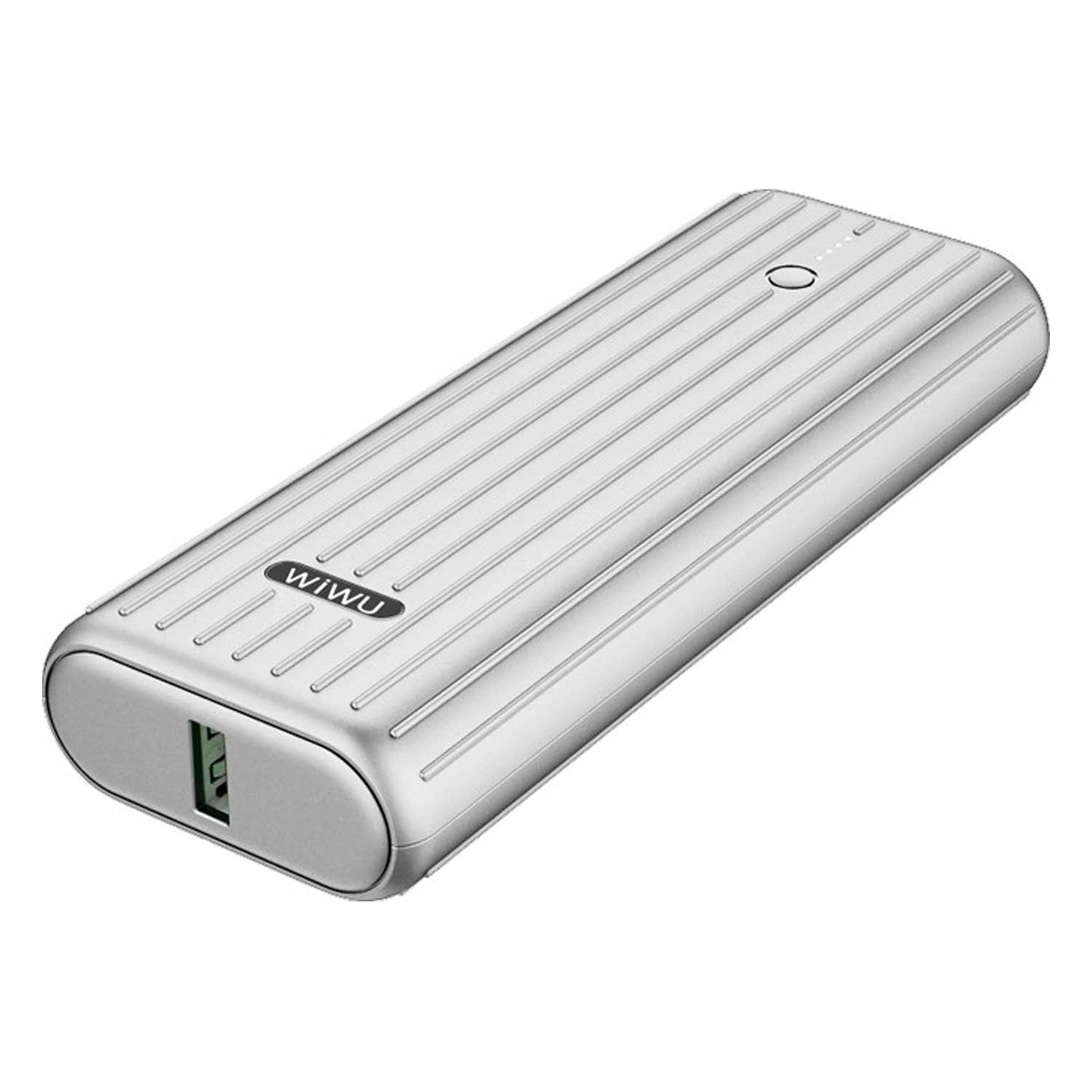 Wiwu Trunk Series 20000mAh Power Bank – Silver
