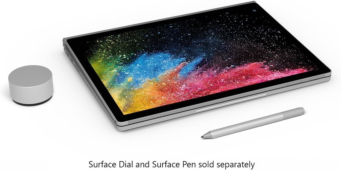 Microsoft  Surface Book 2 (Intel Core i7, 8GB RAM, 256GB) - 13.5in – Renewed