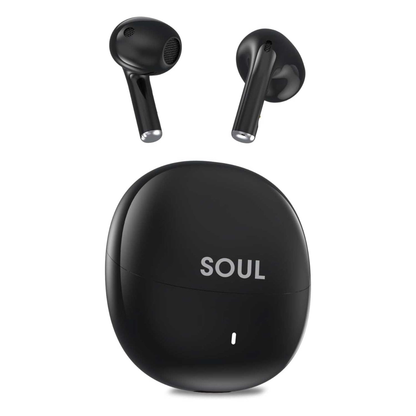 Green Lion Atlanta True Wireless Earbuds with Built-in Microphone, IPX4 Waterproof Level, Voice Assistant, HiFi Sound, Touch Control, 3 Hours Playtime - White