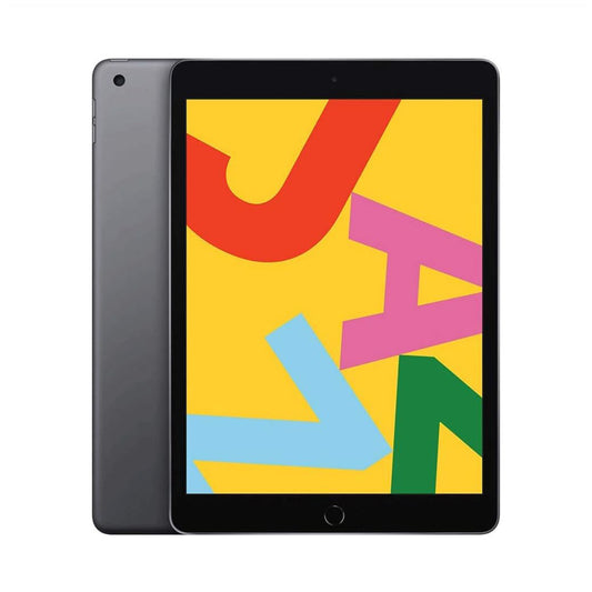 Apple (Refurbished) iPad 10.2" (2019 - 7th Gen), Wi-Fi + Cellular, 128GB, Space Gray [Without Facetime]