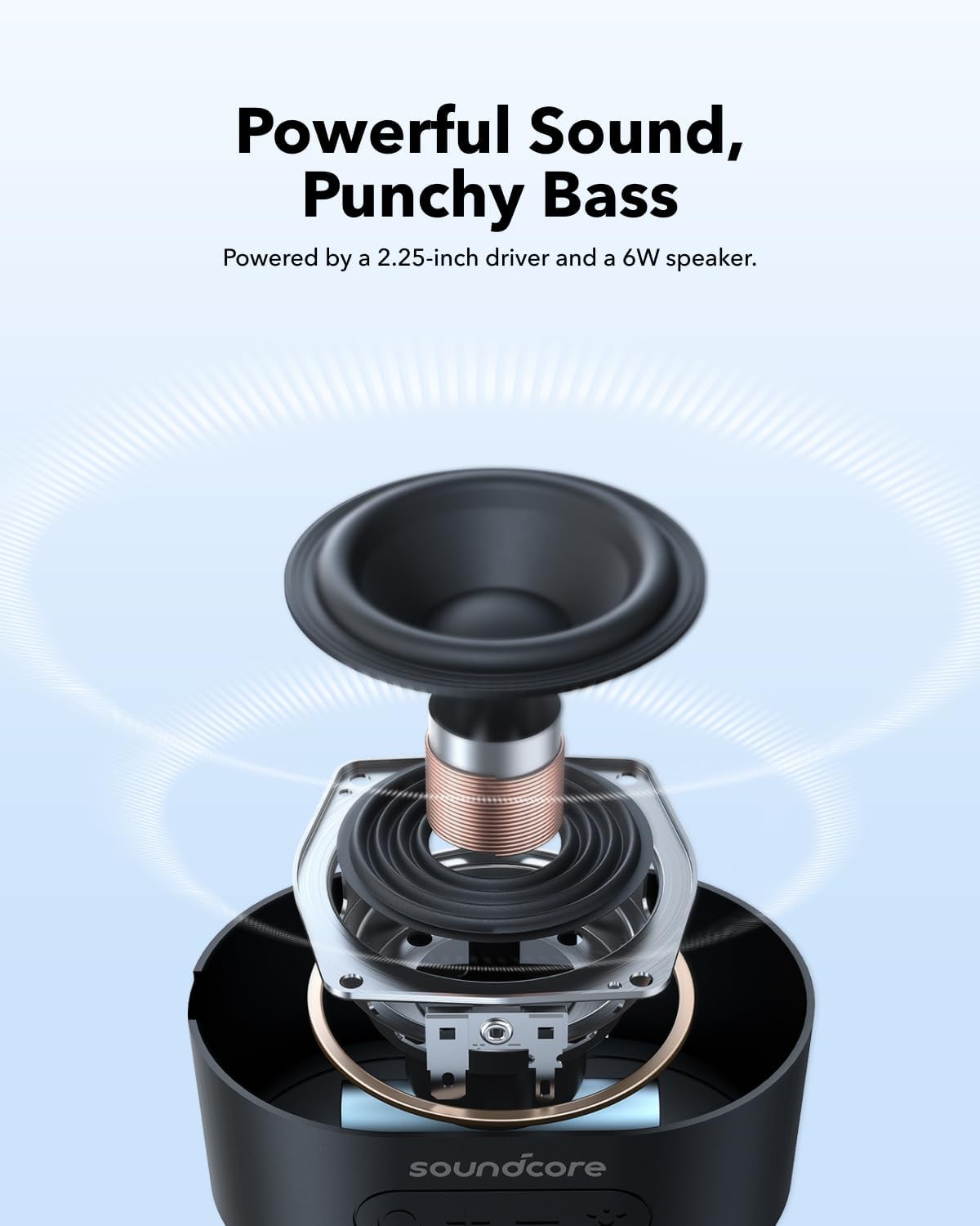 Anker Soundcore Pyro Mini Portable Bluetooth Speaker Black