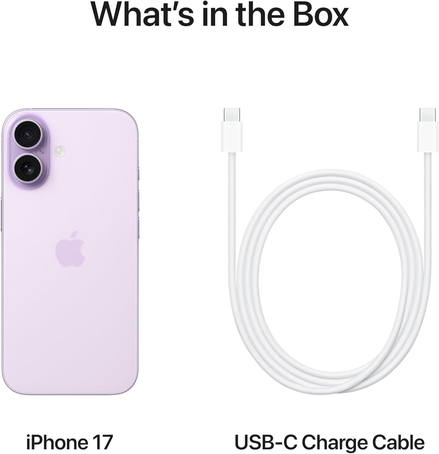 Apple iPhone 17 -256GB -6.3-inch display