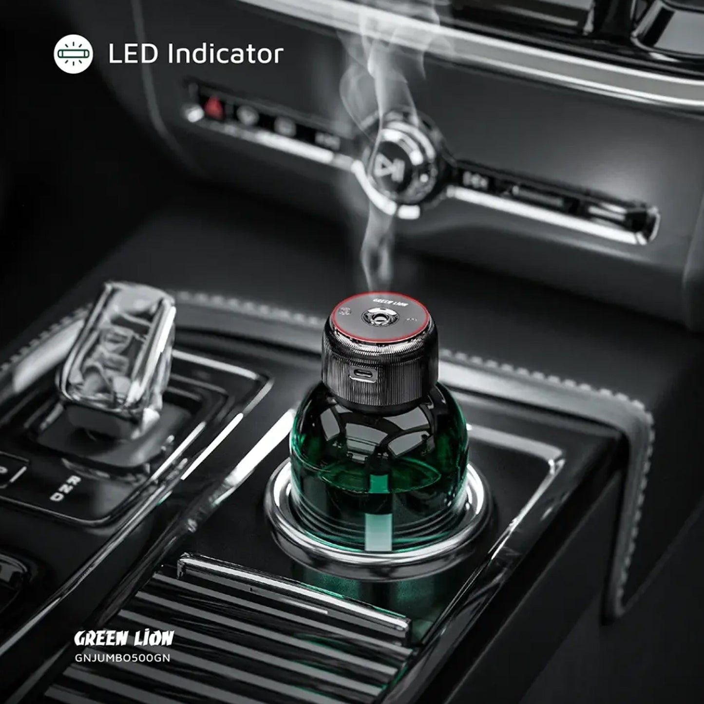 Green Lion Jumbo Fragrance Diffuser 500Ml - Green