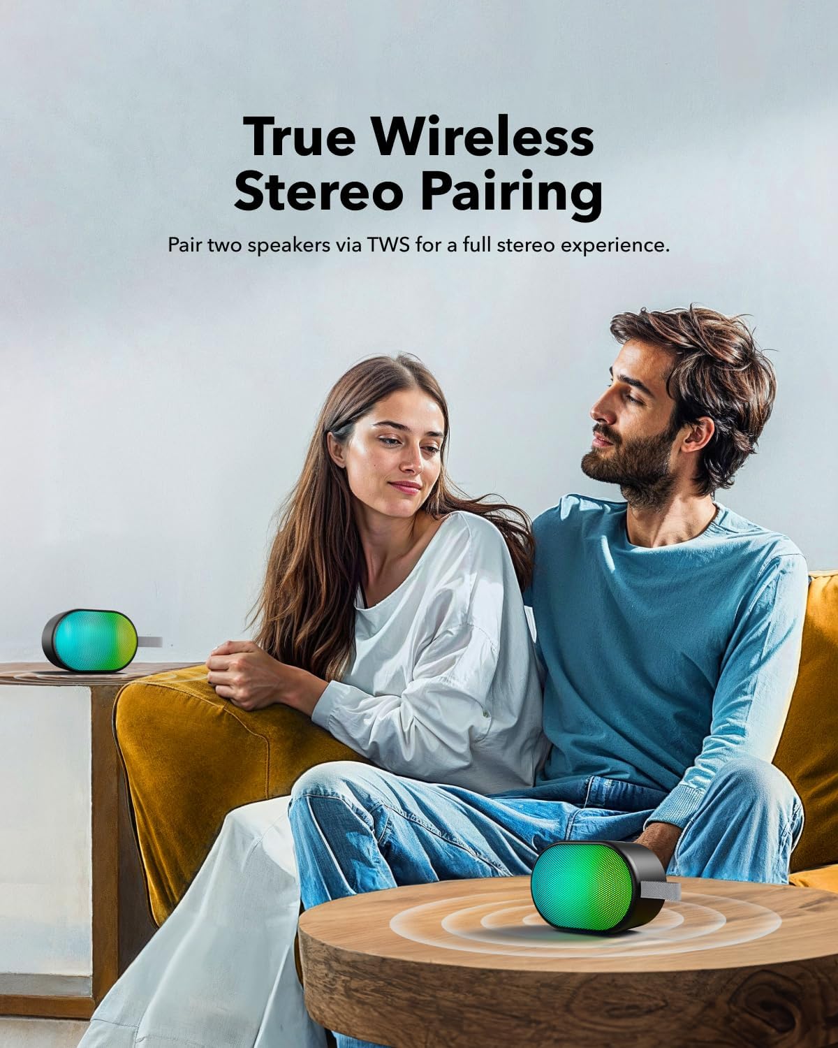 Anker Soundcore Pyro Mini Portable Bluetooth Speaker Black