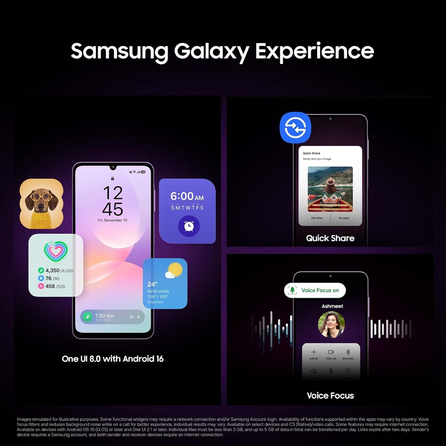 Samsung Galaxy M17e 5G Mobile (Blitz Blue, 6GB RAM, 128GB Storage) | Smoothest 120 Hz Refresh Rate| Monster 6000
