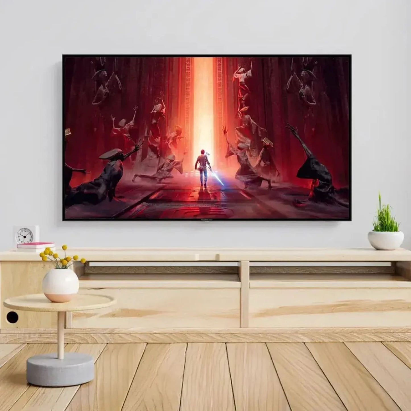 Powerology Break-Proof Android Smart TV 55" - Black