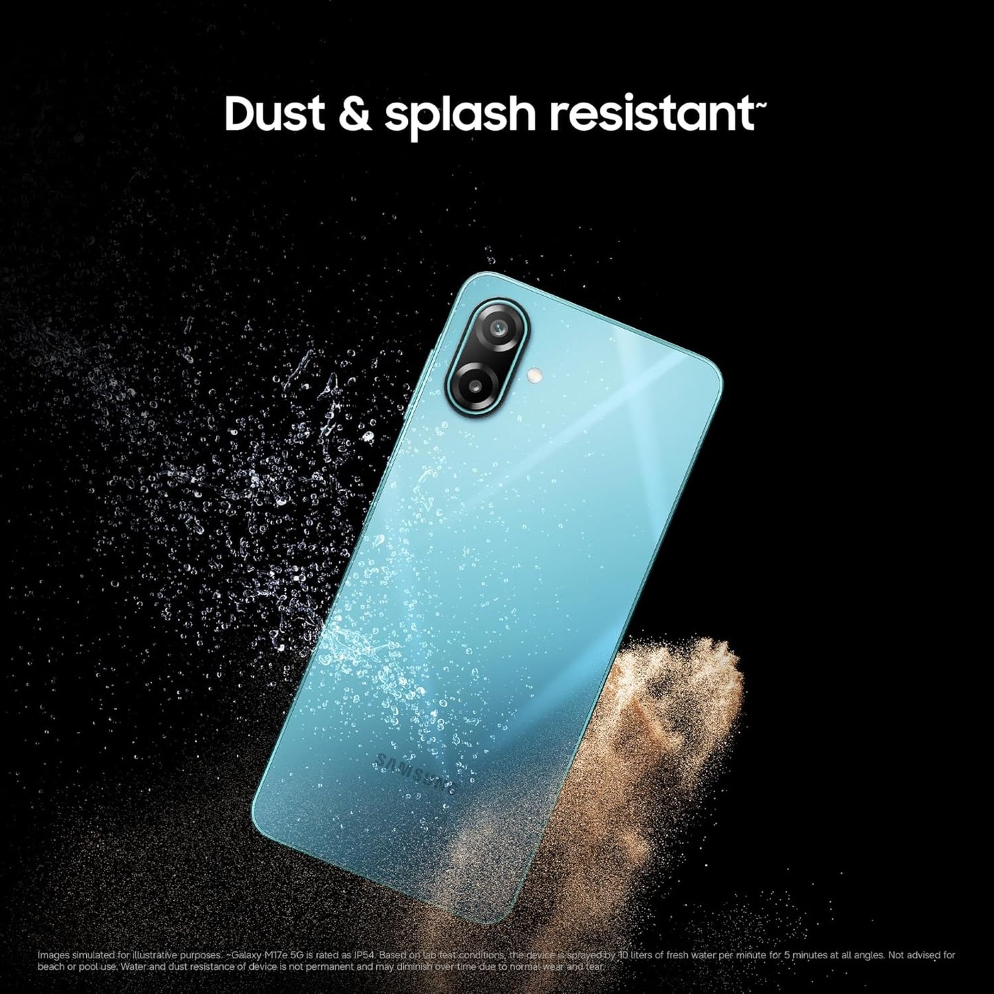 Samsung Galaxy M17e 5G Mobile (Blitz Blue, 6GB RAM, 128GB Storage) | Smoothest 120 Hz Refresh Rate| Monster 6000
