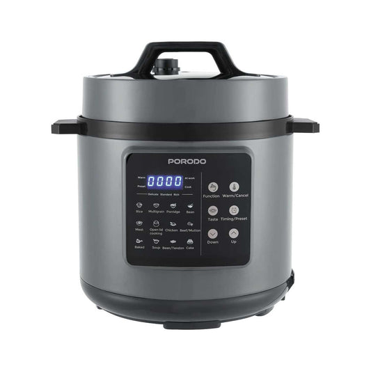 Porodo Lifestyle 1300W Electric Pressure Cooker 6L - Black