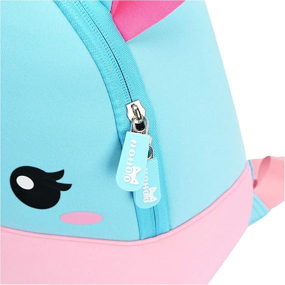 Nohoo WOW Toddler Kids Backpack Cute Unicorn Schoolbag Waterproof, Backpack for Baby Boy and Girl Age 1 to 6 Waterproof Backpack (Unicorn, 7 L)