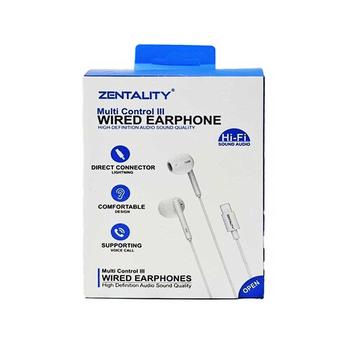 ZENTALITY Wired Earphone with Type-C Connector
