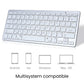 CHOETECH offers several wireless office keyboards Wireless office keyboard (compatible with multiple systems) with Arabic and English keys, CHOETECH BH-016 - White