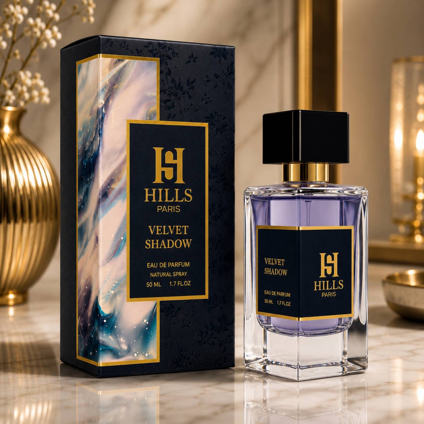 HILLS Paris Heaven Eau De Parfum 50ML – Unisex Luxury Fragrance