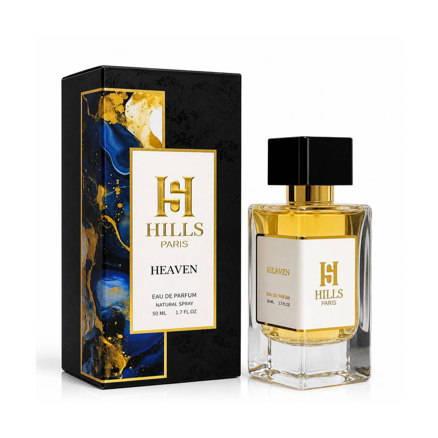 HILLS Paris Heaven Eau De Parfum 50ML – Unisex Luxury Fragrance