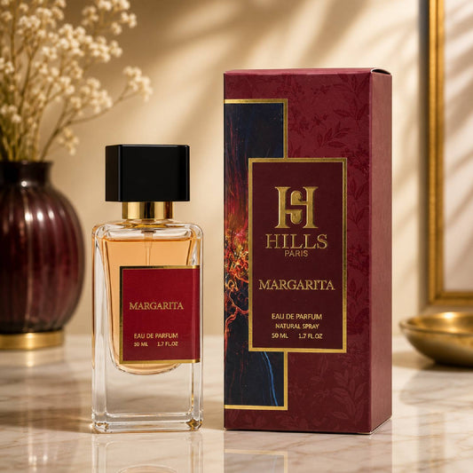 HILLS Paris Margarita Eau De Parfum 50ML – Unisex Luxury Fragrance