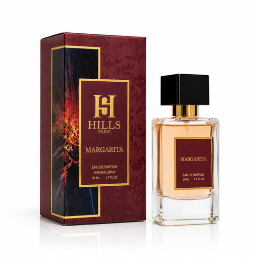 HILLS Paris Margarita Eau De Parfum 50ML – Unisex Luxury Fragrance