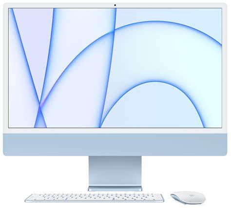 iMac M1 - 7C CPU 8C GPU 256GB SSD 8GB RAM 2 PORT - BLUE COLOR