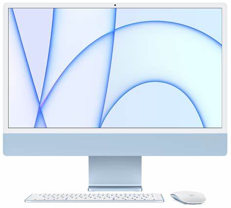 iMac M1 - 7C CPU 8C GPU 500GB SSD 8GB RAM 2 PORT - BLUE COLOR