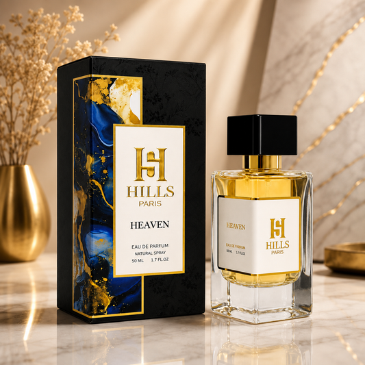 HILLS Paris Heaven Eau De Parfum 50ML – Unisex Luxury Fragrance