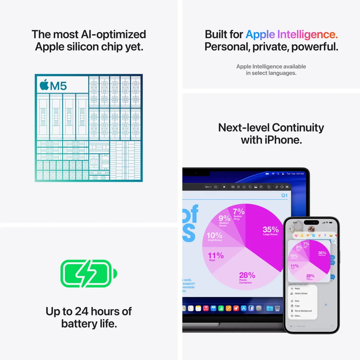 14‑inch MacBook Pro - Black 1TB SSD storage (Apple M5 chip with 10-core CPU, 10-core GPU, 16-core Neural Engine)