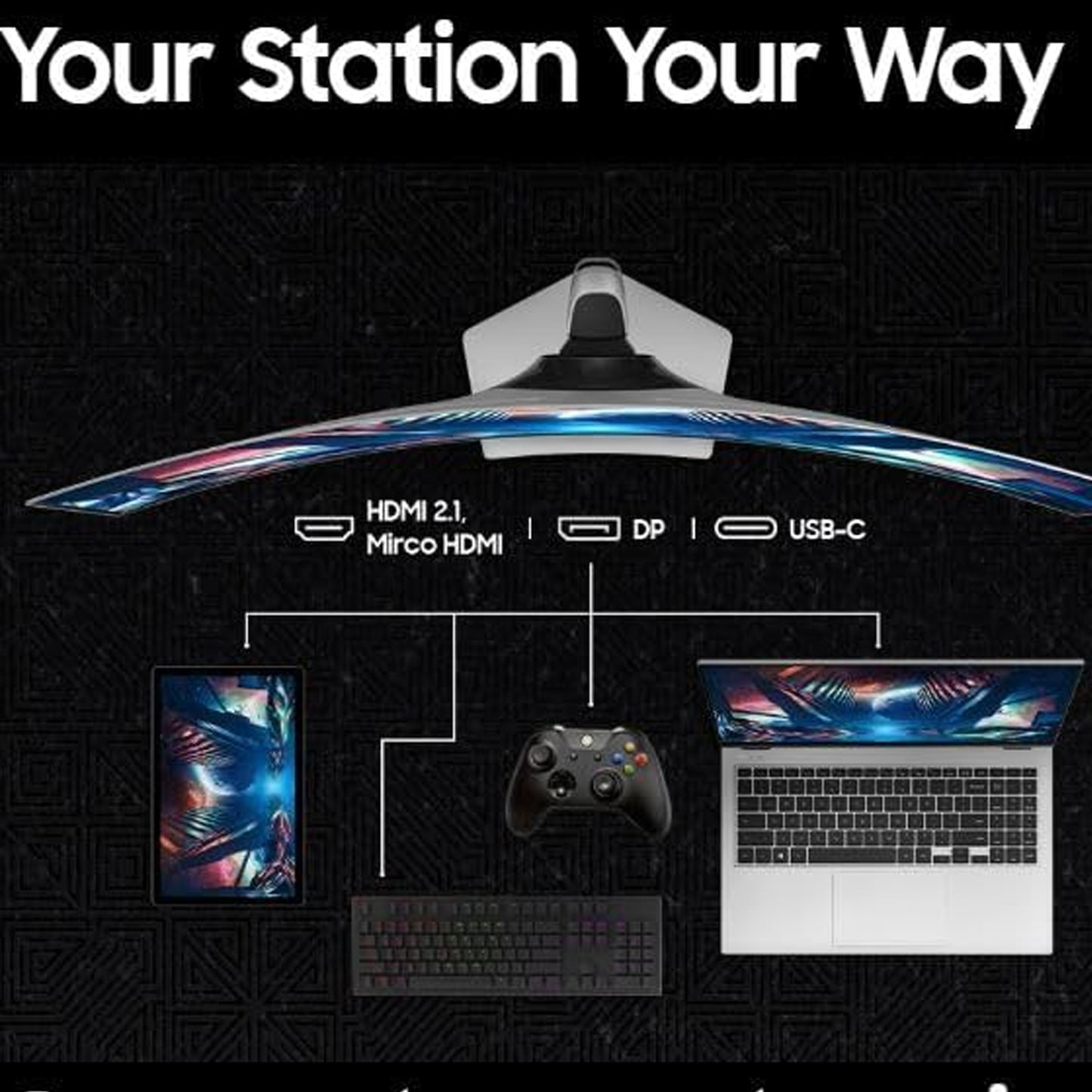 Samsung Odyssey OLED G9 49″ Gaming Monitor (G91SD)