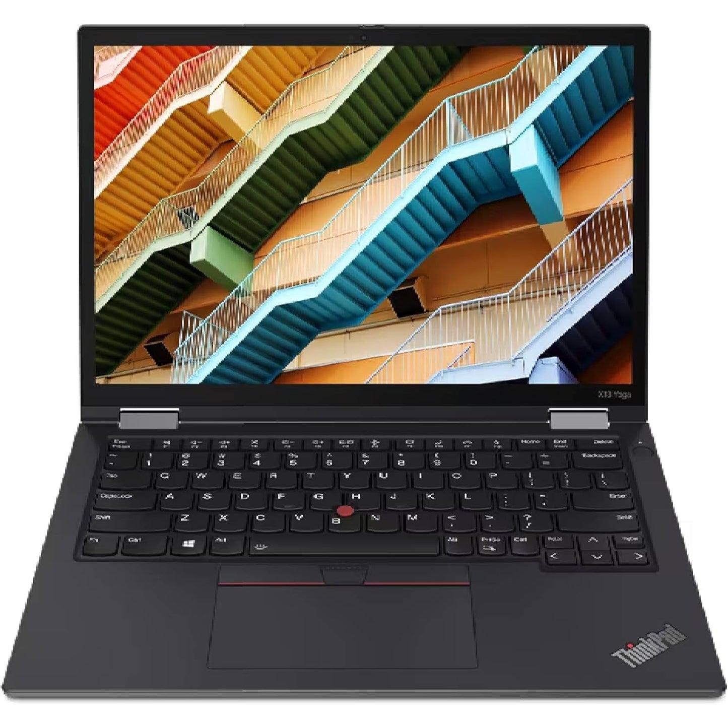 ThinkPad X13 Yoga Gen2 Laptop With 13.3-Inch FHD Display, Core i5-1135G7 Processor/8GB RAM/256GB SSD/Integrated Graphics/Windows 10 Pro English Black