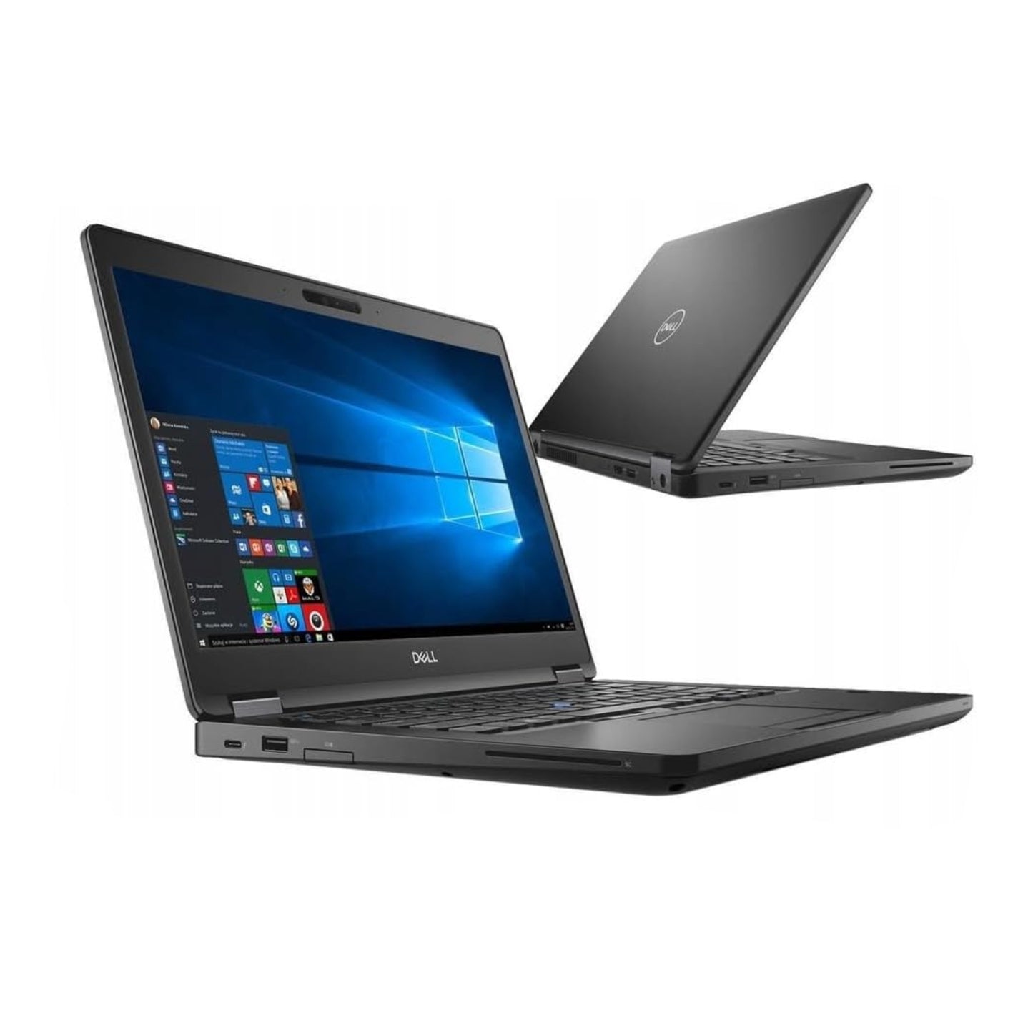 Dell Latitude 5490 / Intel 1.7 GHz Core i5-8350U Quad Core CPU / 16GB RAM / 512GB SSD / 14" FHD (1920 x 1080) Display/HDMI/USB-C/Webcam/Windows 10 Pro, Black