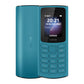 Nokia 105 4G Feature Phone With Long-Lasting Battery, Classic Quality Design , Packed Features, Classic Games, Radio, Flashlight And Plenty Of Storage Space, Dual Sim, RAM 48 Mb, Rom 128 Mb - Blue