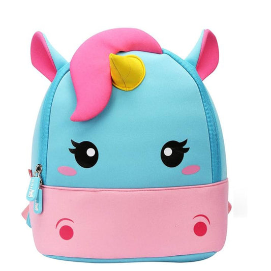 Nohoo WOW Toddler Kids Backpack Cute Unicorn Schoolbag Waterproof, Backpack for Baby Boy and Girl Age 1 to 6 Waterproof Backpack (Unicorn, 7 L)