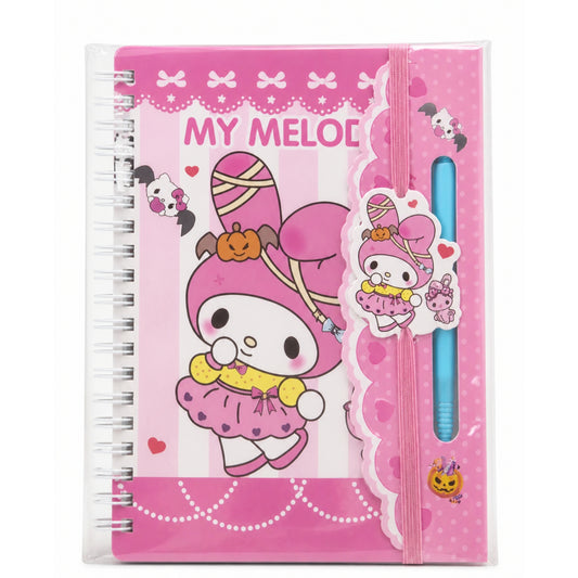My Melody Cute Spiral Notebook Set with Pen – Kawaii Diary for Kids