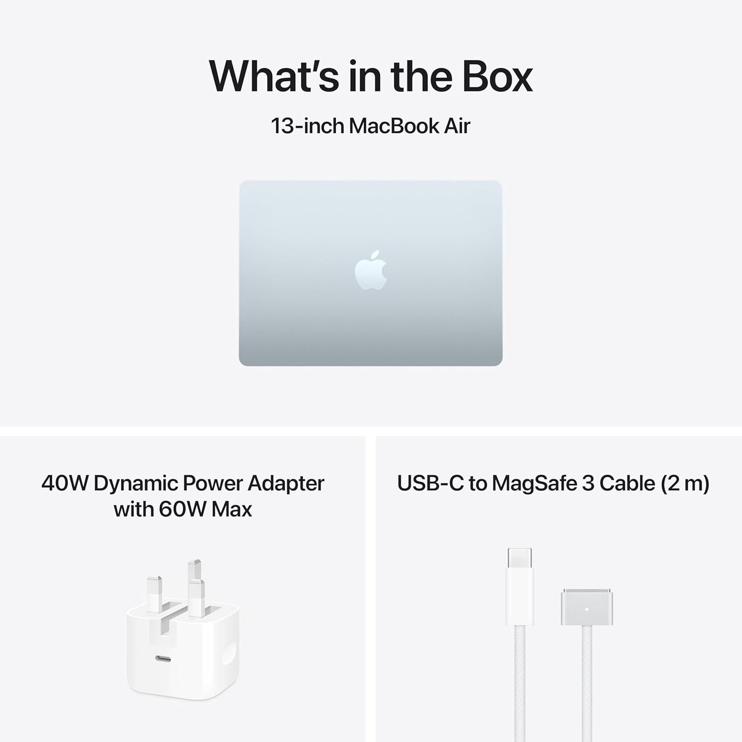 Apple 2026 MacBook Air 13-inch Laptop with M5 chip: AI and Apple Intelligence, 13.6-inch Liquid Retina Display, 16GB Unified Memory, 512GB SSD Storage, 12MP Center Stage Camera; ;English