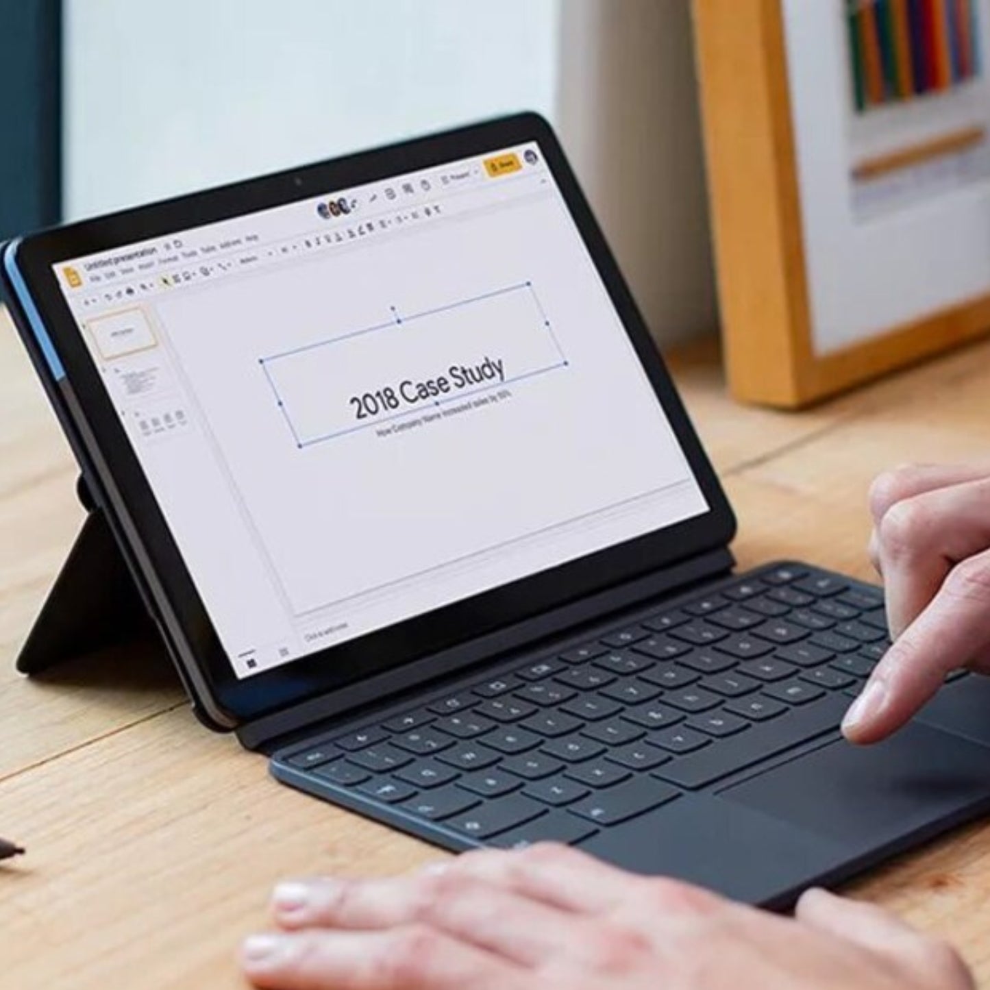 Lenovo Chromebook CT-X636F 10.1" Touch 4GB 64GB MediaTek Helio P60T X8 2.0GHz Chrome OS