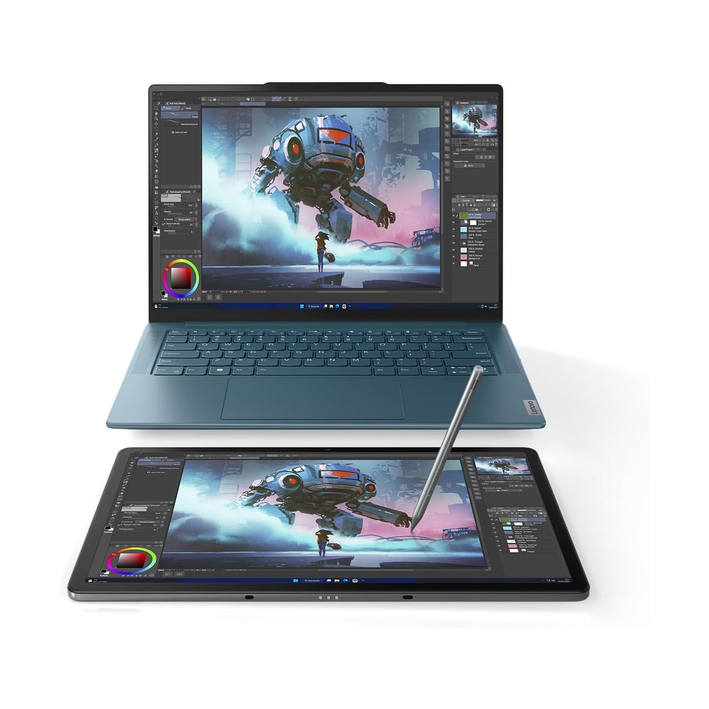 Lenovo Tab P12 Tablet | 12.7 Inch 3K Touch Display | MediaTek Dimensity 7050 | 8GB RAM | 128GB Memory | Android 13 | Oat | Includes Lenovo Tab